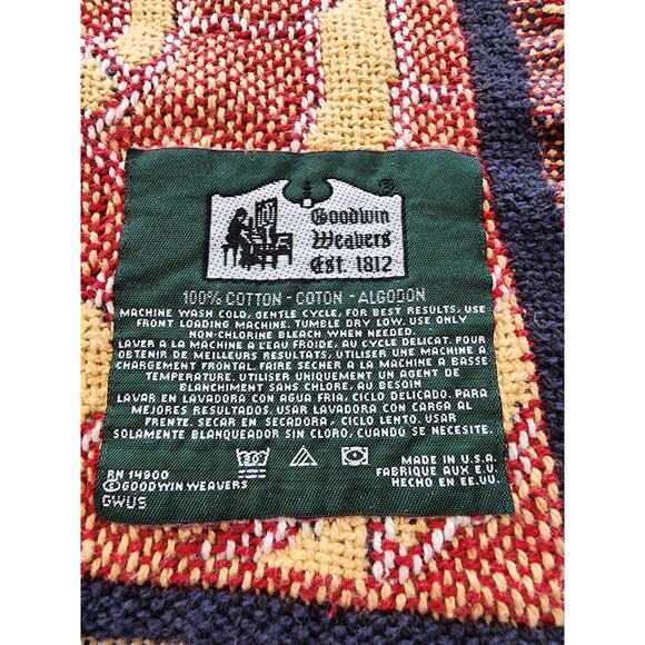 Goodwin Weavers Nativity Christmas Mary Joseph Tapestry Blanket Throw - Picture 7 of 9